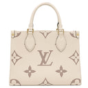 ルイヴィトン LOUIS VUITTON オンザゴー PM M45654 クレーム×ボワドローズ モノグラムアンプラント 2WAYバッグ ゴールド金具 肩掛け ハンドバッグ