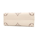 ルイヴィトン LOUIS VUITTON オンザゴー PM M45654 クレーム×ボワドローズ モノグラムアンプラント 2WAYバッグ ゴールド金具 肩掛け ハンドバッグ