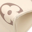 ルイヴィトン LOUIS VUITTON オンザゴー PM M45654 クレーム×ボワドローズ モノグラムアンプラント 2WAYバッグ ゴールド金具 肩掛け ハンドバッグ