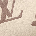 ルイヴィトン LOUIS VUITTON オンザゴー PM M45654 クレーム×ボワドローズ モノグラムアンプラント 2WAYバッグ ゴールド金具 肩掛け ハンドバッグ