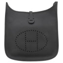 エルメス HERMES エヴリン3 PM ブラック トリヨンクレマンス ショルダーバッグ シルバー金具 黒