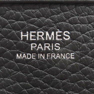 エルメス HERMES エヴリン3 PM ブラック トリヨンクレマンス ショルダーバッグ シルバー金具 黒