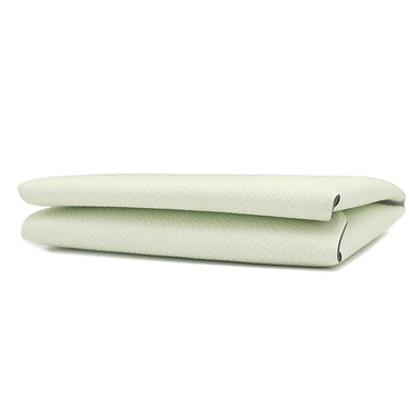 エルメス HERMES カルヴィ デュオ ヴェールフィズ ヴォーエプソン カードケース シルバー金具 薄緑 フラグメントケース