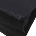 サンローラン SAINT LAURENT リヴ ゴーシュ 632539 ブラック キャンバス レザー トートバッグ シルバー金具 黒 RIVE GAUCHE