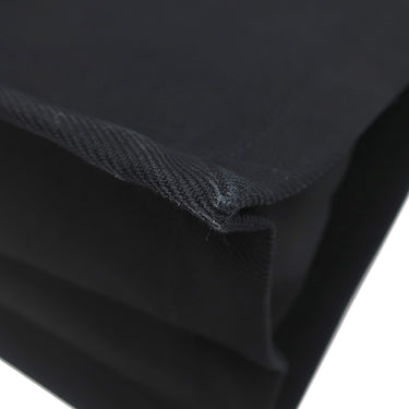 サンローラン SAINT LAURENT リヴ ゴーシュ 632539 ブラック キャンバス レザー トートバッグ シルバー金具 黒 RIVE GAUCHE