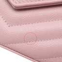 サンローラン SAINT LAURENT カサンドラ モノグラム チェーンウォレット 377828 テンダーピンク レザー チェーンウォレット ゴールド金具 ショルダー クラシック