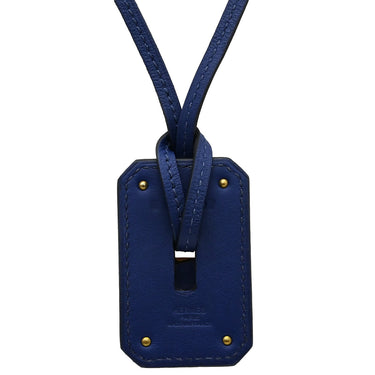 エルメス HERMES オーケリー GM ネイビー GP ヴォースイフト ネックレス ゴールド金具 紺 青 カデナモチーフ