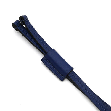 エルメス HERMES オーケリー GM ネイビー GP ヴォースイフト ネックレス ゴールド金具 紺 青 カデナモチーフ