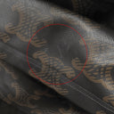 セリーヌ CELINE トリオンフ ミディアム バックパック 188382BOV.38SI ブラック×ブラウン レザー コーティングキャンバス トリオンフキャンバス リュック・デイパック シルバー金具 黒 茶