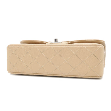 シャネル CHANEL マトラッセ 23 Wチェーン A01113 ブラック レザー キャビアスキン ショルダーバッグ シルバー金具 ダブルフラップ