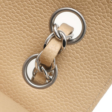シャネル CHANEL マトラッセ 23 Wチェーン A01113 ブラック レザー キャビアスキン ショルダーバッグ シルバー金具 ダブルフラップ