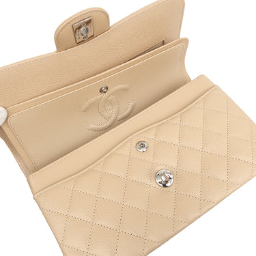 シャネル CHANEL マトラッセ 23 Wチェーン A01113 ブラック レザー キャビアスキン ショルダーバッグ シルバー金具 ダブルフラップ