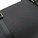 ルイヴィトン LOUIS VUITTON スフロ M52222 ノワール エピレザー ハンドバッグ ゴールド金具 黒 ミニボストン