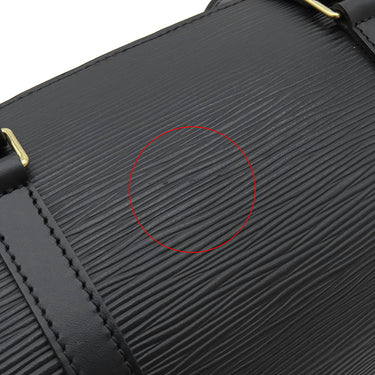 ルイヴィトン LOUIS VUITTON スフロ M52222 ノワール エピレザー ハンドバッグ ゴールド金具 黒 ミニボストン