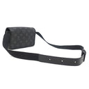 ルイヴィトン LOUIS VUITTON ボスフォール ウェアラブル ウォレット M12599 モノグラムエクリプス レザー モノグラムエクリプスキャンバス ショルダーバッグ ブラック金具 黒 ショルダー 斜め掛け クロスボディ ネームタグ欠品