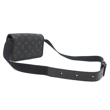 ルイヴィトン LOUIS VUITTON ボスフォール ウェアラブル ウォレット M12599 モノグラムエクリプス レザー モノグラムエクリプスキャンバス ショルダーバッグ ブラック金具 黒 ショルダー 斜め掛け クロスボディ ネームタグ欠品