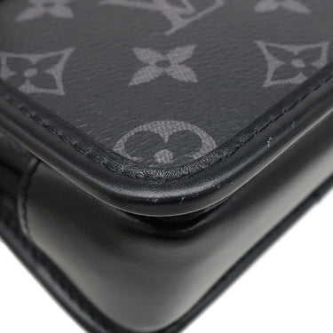 ルイヴィトン LOUIS VUITTON ボスフォール ウェアラブル ウォレット M12599 モノグラムエクリプス レザー モノグラムエクリプスキャンバス ショルダーバッグ ブラック金具 黒 ショルダー 斜め掛け クロスボディ ネームタグ欠品