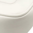 プラダ PRADA トライアングル クラッチ 1NE039 ビアンコ レザー クラッチバッグ シルバー金具 白 三角ロゴ ポーチ