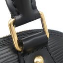 ルイヴィトン LOUIS VUITTON アルマBB M54836 ノワール エピレザー 2WAYバッグ ゴールド金具 モノグラムフラワー ショルダー ハンドバッグ パドロック欠品