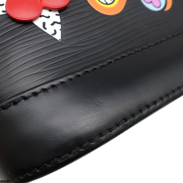 ルイヴィトン LOUIS VUITTON アルマBB M54836 ノワール エピレザー 2WAYバッグ ゴールド金具 モノグラムフラワー ショルダー ハンドバッグ パドロック欠品