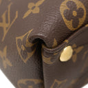 ルイヴィトン LOUIS VUITTON Vトート BB M43976 ノワール モノグラムキャンバス 2WAYバッグ ゴールド金具 茶 黒 ハンドバッグ ショルダーバッグ