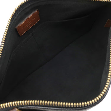 ルイヴィトン LOUIS VUITTON Vトート BB M43976 ノワール モノグラムキャンバス 2WAYバッグ ゴールド金具 茶 黒 ハンドバッグ ショルダーバッグ