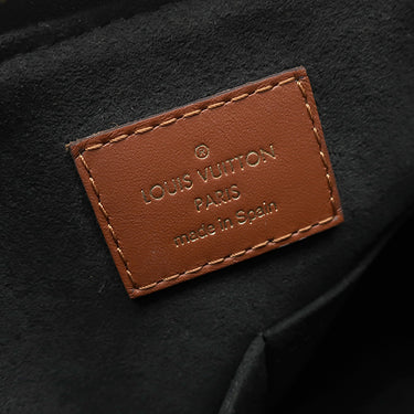 ルイヴィトン LOUIS VUITTON Vトート BB M43976 ノワール モノグラムキャンバス 2WAYバッグ ゴールド金具 茶 黒 ハンドバッグ ショルダーバッグ