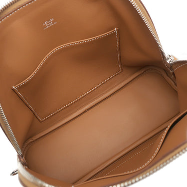 エルメス HERMES ボリード1923 25 ゴールド ヴォーエプソン 2WAYバッグ シルバー金具 新品 未使用 茶 ハンドバッグ ショルダー