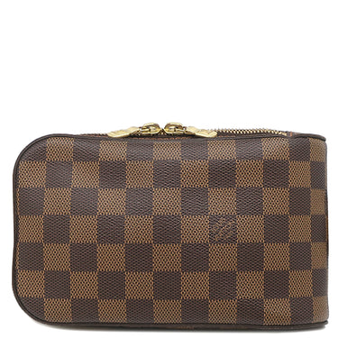 ルイヴィトン LOUIS VUITTON ジェロニモス N51994 ダミエエベヌ ダミエキャンバス ボディバッグ ゴールド金具 ウエストバッグ 旧型