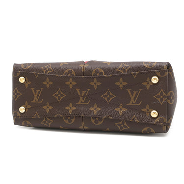 ルイヴィトン LOUIS VUITTON Vトート BB M43966 スリーズ モノグラムキャンバス 2WAYバッグ ゴールド金具 茶 赤 ハンドバッグ ショルダーバッグ ネームタグ欠品