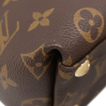 ルイヴィトン LOUIS VUITTON Vトート BB M43966 スリーズ モノグラムキャンバス 2WAYバッグ ゴールド金具 茶 赤 ハンドバッグ ショルダーバッグ ネームタグ欠品