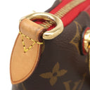 ルイヴィトン LOUIS VUITTON Vトート BB M43966 スリーズ モノグラムキャンバス 2WAYバッグ ゴールド金具 茶 赤 ハンドバッグ ショルダーバッグ ネームタグ欠品