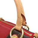 ルイヴィトン LOUIS VUITTON Vトート BB M43966 スリーズ モノグラムキャンバス 2WAYバッグ ゴールド金具 茶 赤 ハンドバッグ ショルダーバッグ ネームタグ欠品