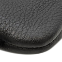 グッチ GUCCI スモール ドローストリング バックパック 523586 ブラック レザー 2WAYバッグ ゴールド金具 黒 ナップサック トート ロゴプリント