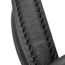 グッチ GUCCI スモール ドローストリング バックパック 523586 ブラック レザー 2WAYバッグ ゴールド金具 黒 ナップサック トート ロゴプリント