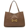 グッチ GUCCI ホースビット 1955 623694 ブラウン レザー トートバッグ ゴールド金具 ハンドバッグ ショルダー 肩掛け
