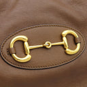 グッチ GUCCI ホースビット 1955 623694 ブラウン レザー トートバッグ ゴールド金具 ハンドバッグ ショルダー 肩掛け