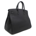 エルメス HERMES バーキン40 ブラック トゴ ハンドバッグ シルバー金具 黒
