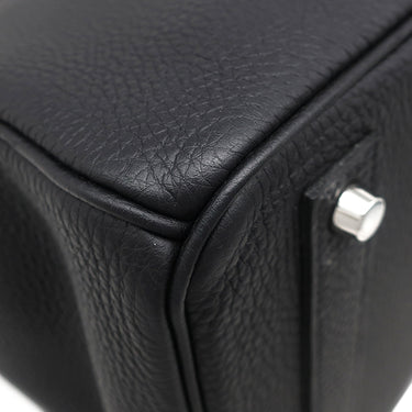 エルメス HERMES バーキン40 ブラック トゴ ハンドバッグ シルバー金具 黒