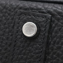エルメス HERMES バーキン40 ブラック トゴ ハンドバッグ シルバー金具 黒
