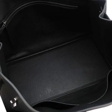 エルメス HERMES バーキン40 ブラック トゴ ハンドバッグ シルバー金具 黒
