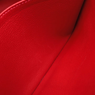 エルメス HERMES バーキン 35 ブラック×ブレイズ ポロサス ハンドバッグ シルバー金具 黒 赤 バイカラー クロコ ルテニウム金具