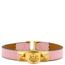 エルメス HERMES リヴァル ミニ ローズサクラ GP ヴォースイフト T3 ブレスレット ゴールド金具