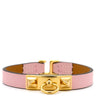 エルメス HERMES リヴァル ミニ ローズサクラ GP ヴォースイフト T3 ブレスレット ゴールド金具