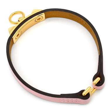 エルメス HERMES リヴァル ミニ ローズサクラ GP ヴォースイフト T3 ブレスレット ゴールド金具