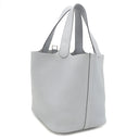 エルメス HERMES ピコタンロックMM グリパンタン トリヨンクレマンス ハンドバッグ シルバー金具 新品 未使用