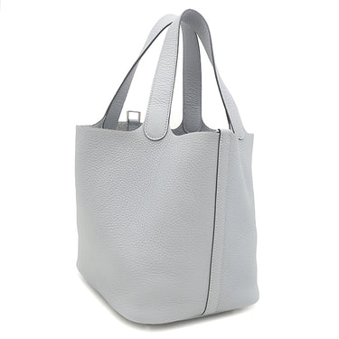 エルメス HERMES ピコタンロックMM グリパンタン トリヨンクレマンス ハンドバッグ シルバー金具 新品 未使用