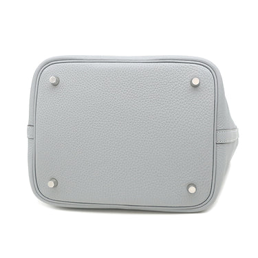 エルメス HERMES ピコタンロックMM グリパンタン トリヨンクレマンス ハンドバッグ シルバー金具 新品 未使用