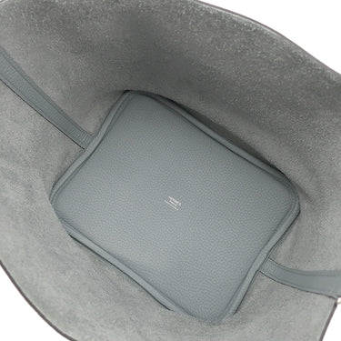 エルメス HERMES ピコタンロックMM グリパンタン トリヨンクレマンス ハンドバッグ シルバー金具 新品 未使用