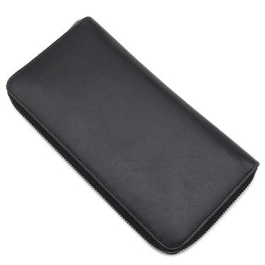 クリスチャン・ディオール Christian Dior ジッピーウォレット 2UFBC011XLA ブラック レザー 長財布 シルバー金具 黒 ロゴ ラウンドジップ